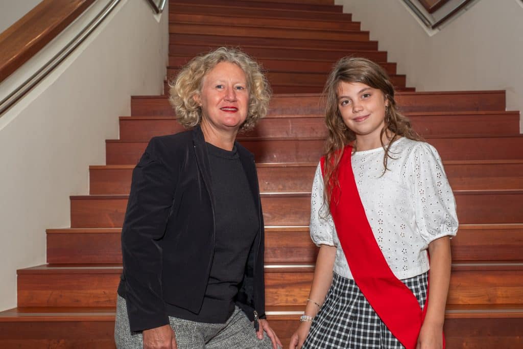 Wethouder Judith Sargentini en kinderwethouder Lida Kharytonova.